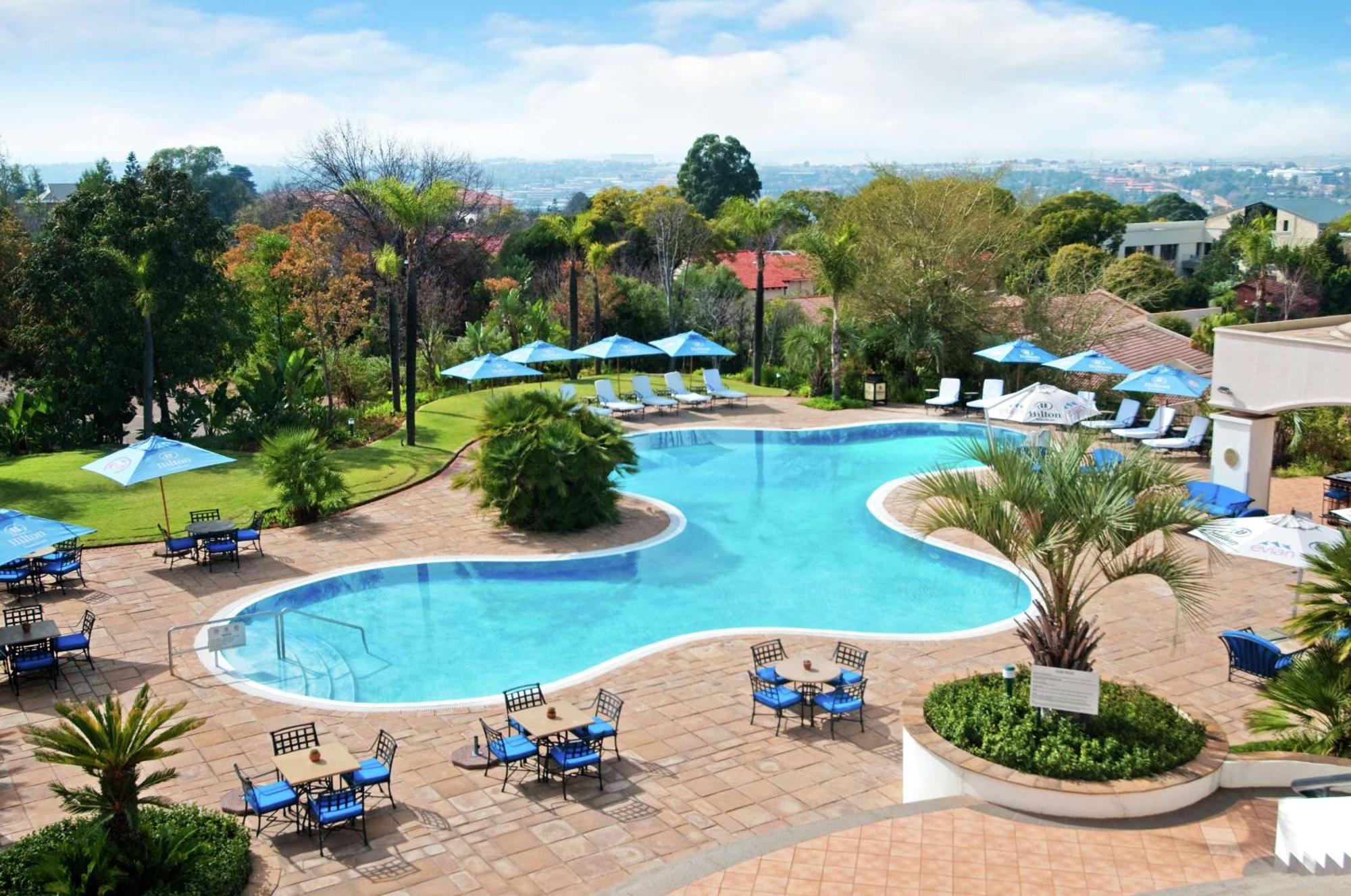 Hilton Sandton Йоханнесбург Экстерьер фото